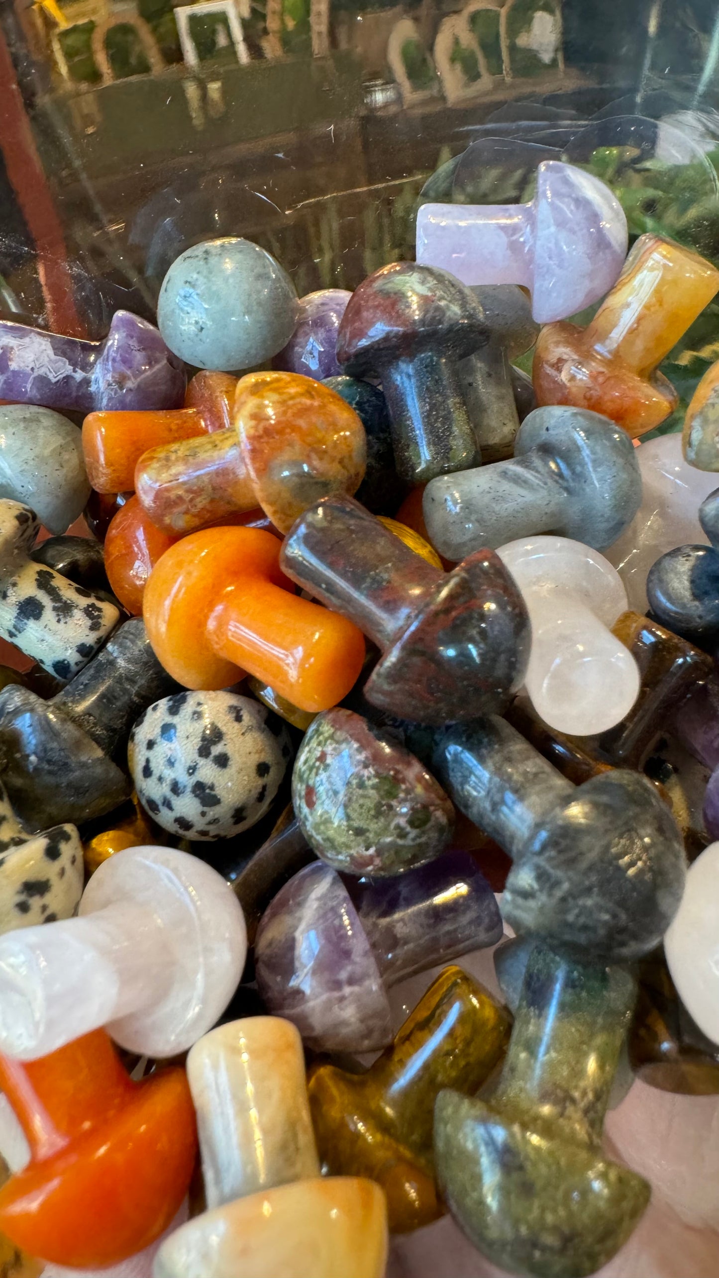 Mini Mushroom Crystals Assorted