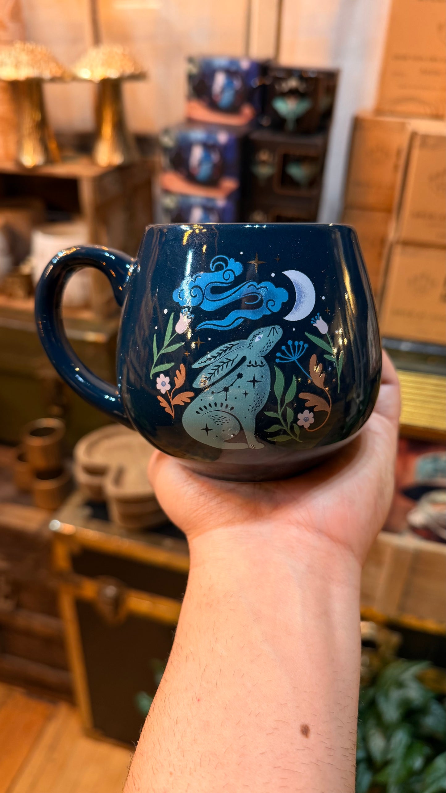 Moonlit Hare Mug