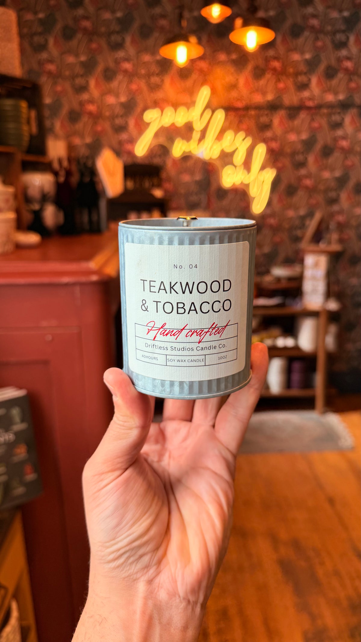 Driftless Silo Candles - Teakwood & Tobacco