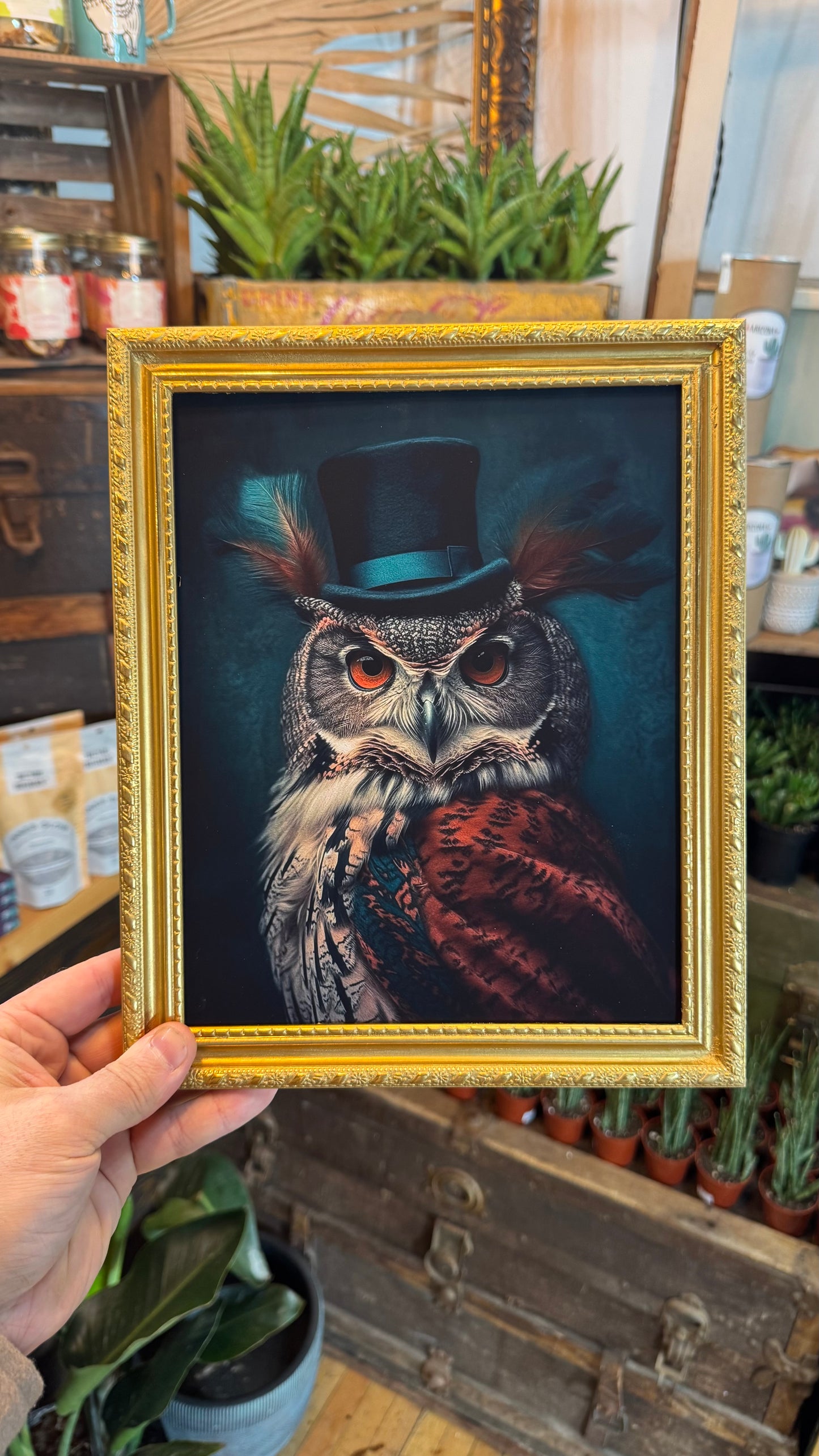 ‘Olive the Owl’ Portrait Print