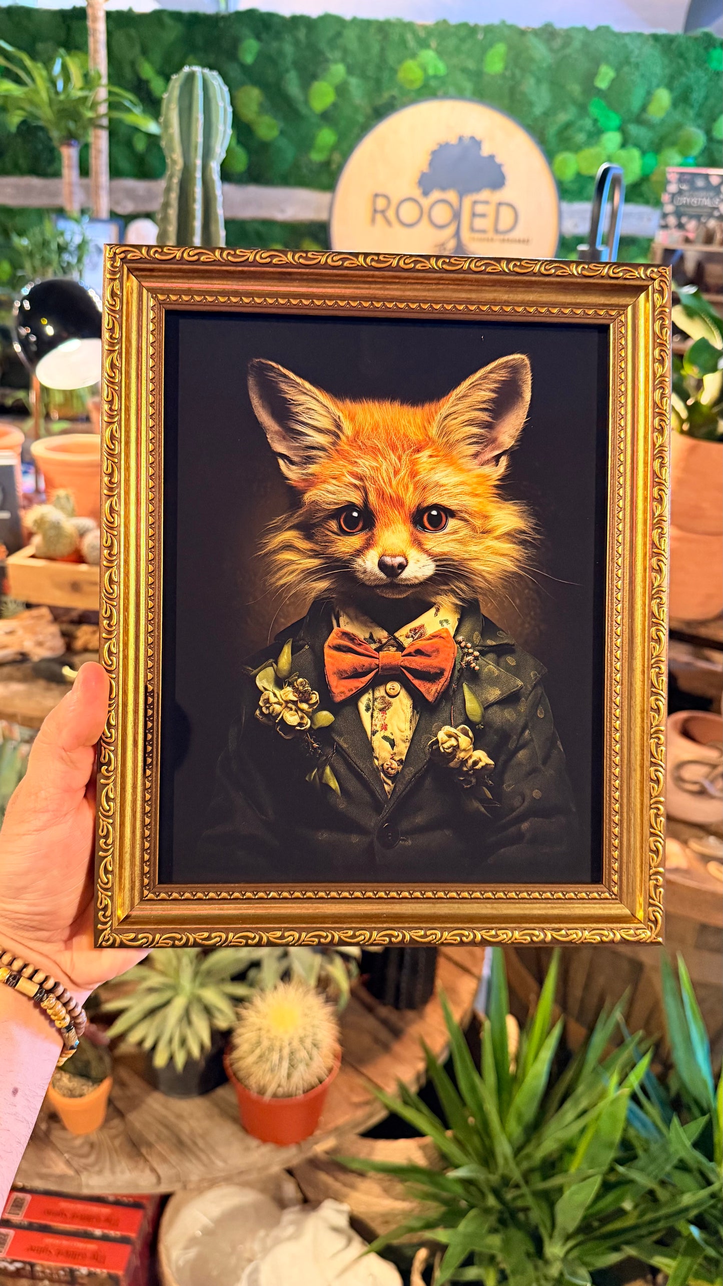 “Fredrick the Suave Fox” Portrait Print