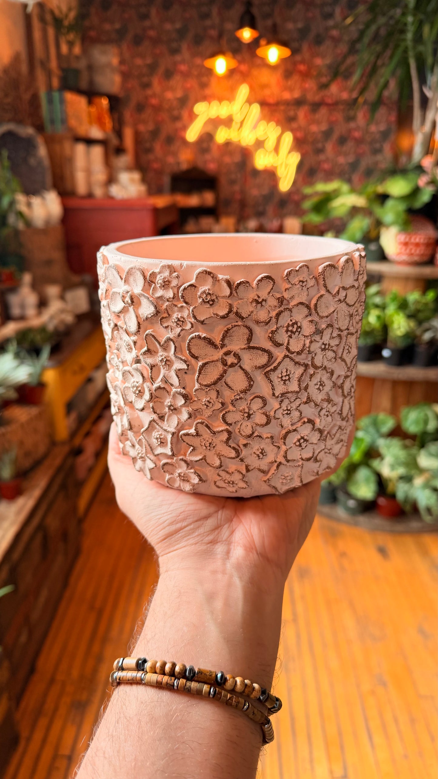 5” Rose Petals Planter