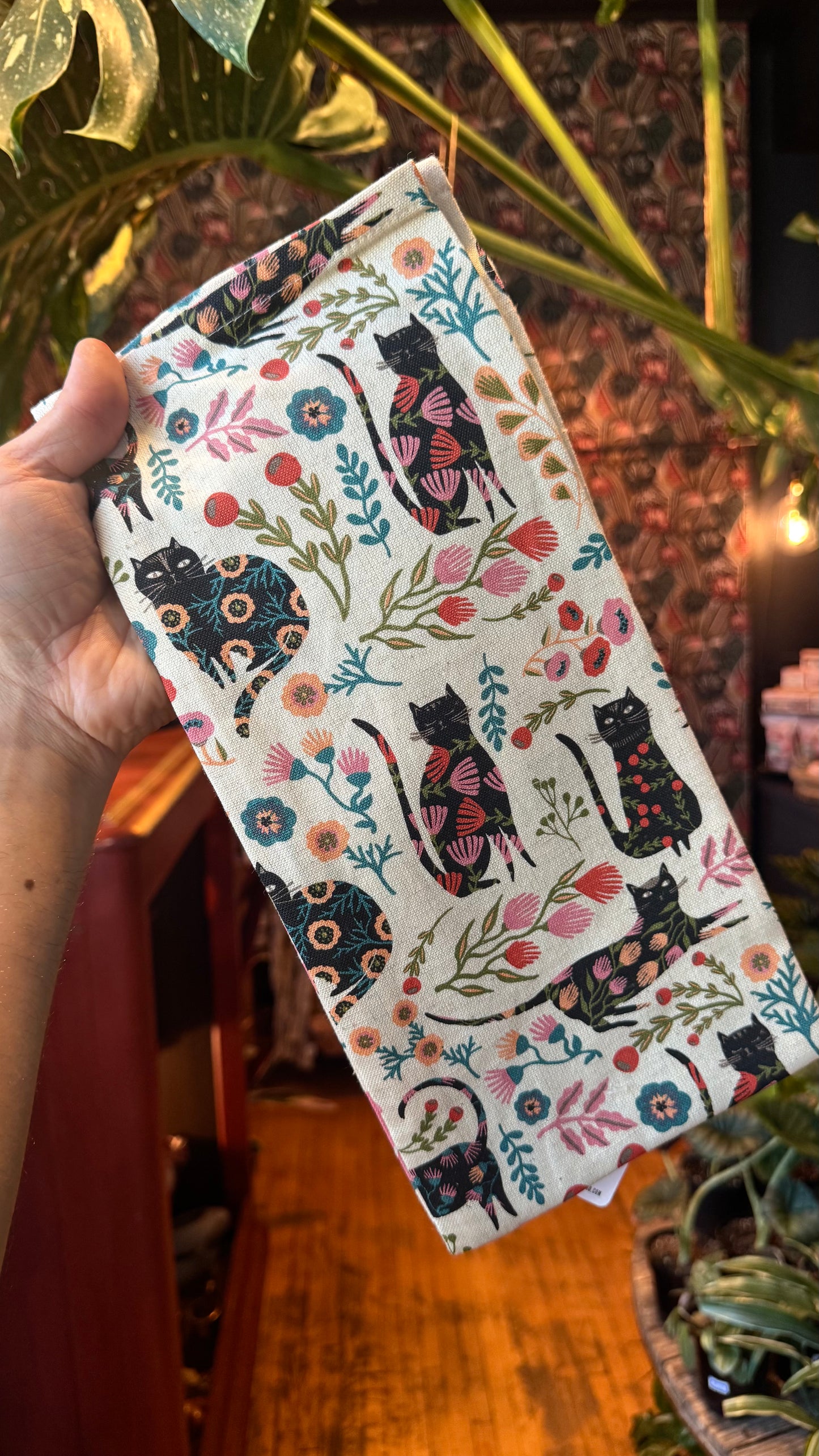 Feline Fine Tea Towel - Pack of 2