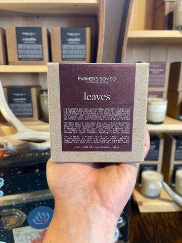 Farmer’s Son Co. - Leaves Candle