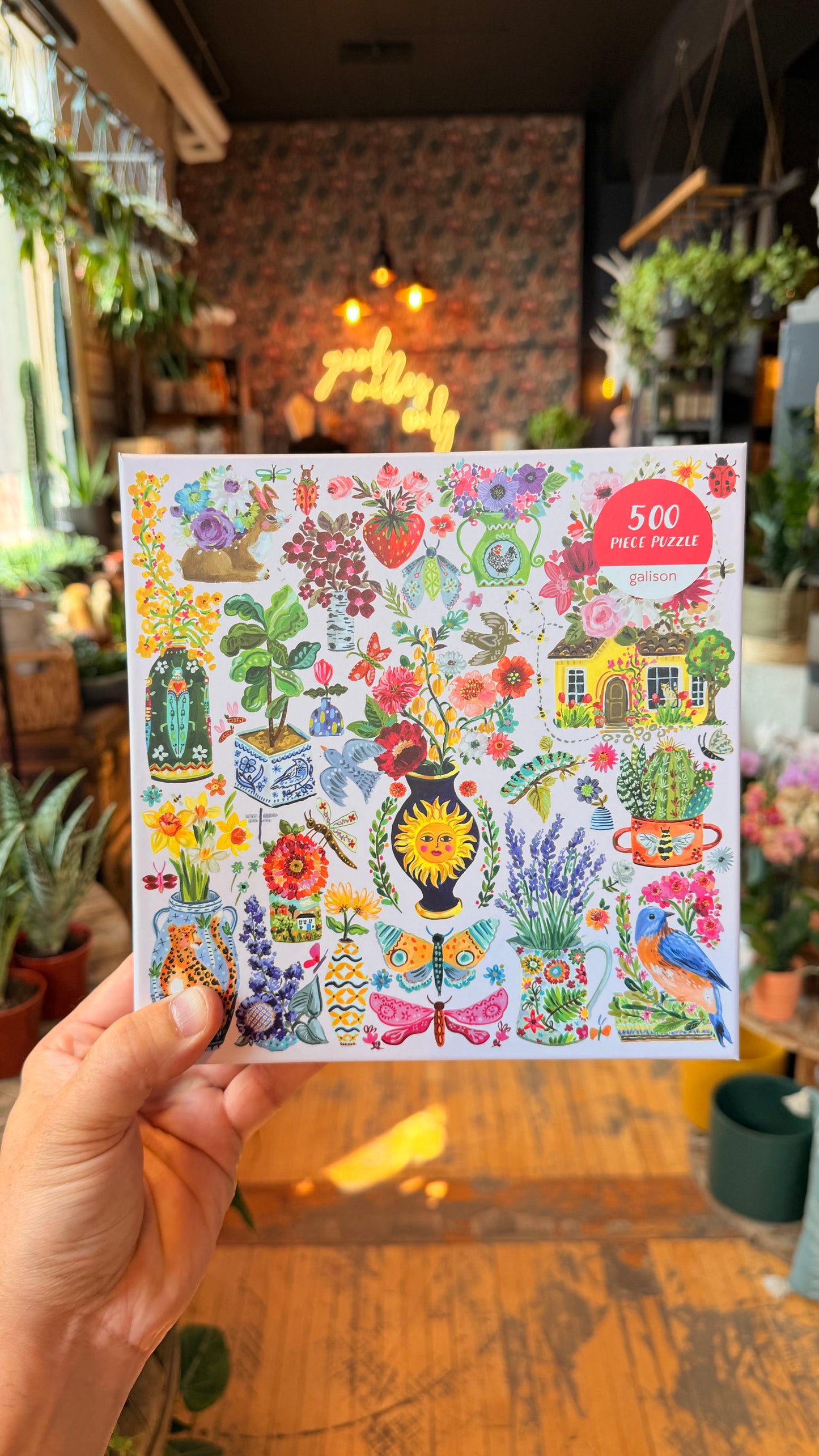 Buzzy Bouquets - 500 Piece Puzzle