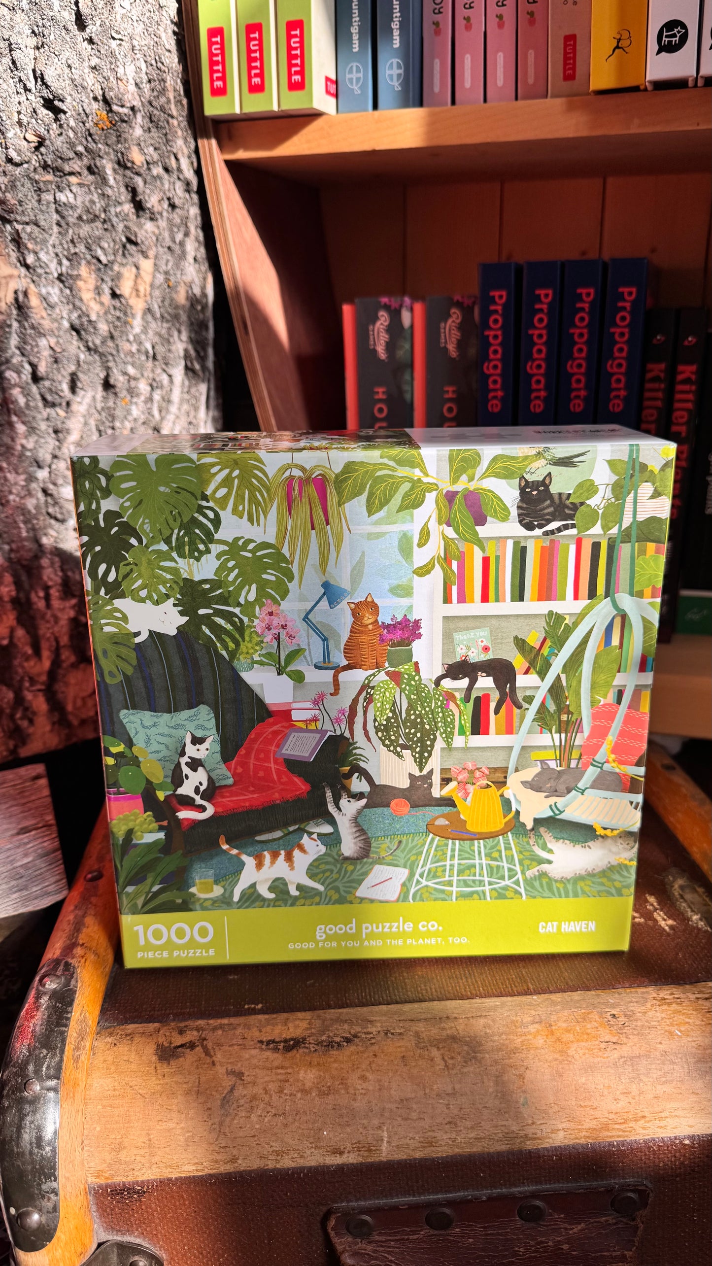 Cat Plant Haven - 1000 Piece Puzzle