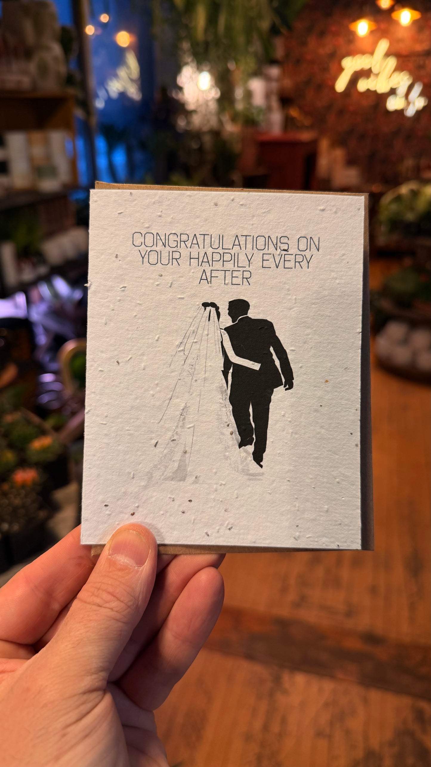 Plantable Cards - Happily Ever After Wedding