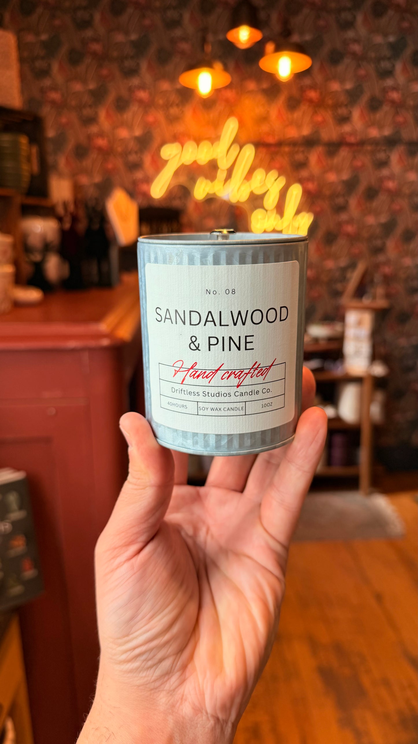 Driftless Silo Candles - Sandalwood & Pine
