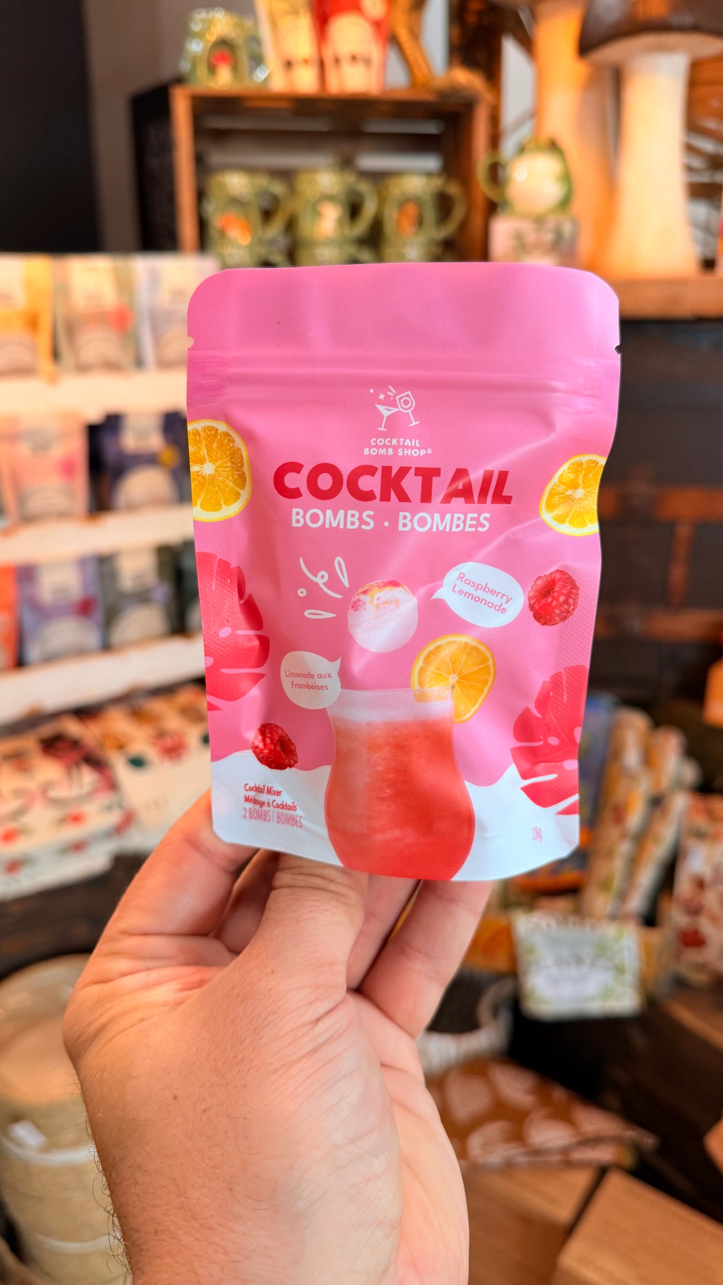 Cocktail Bombs - Raspberry Lemonade