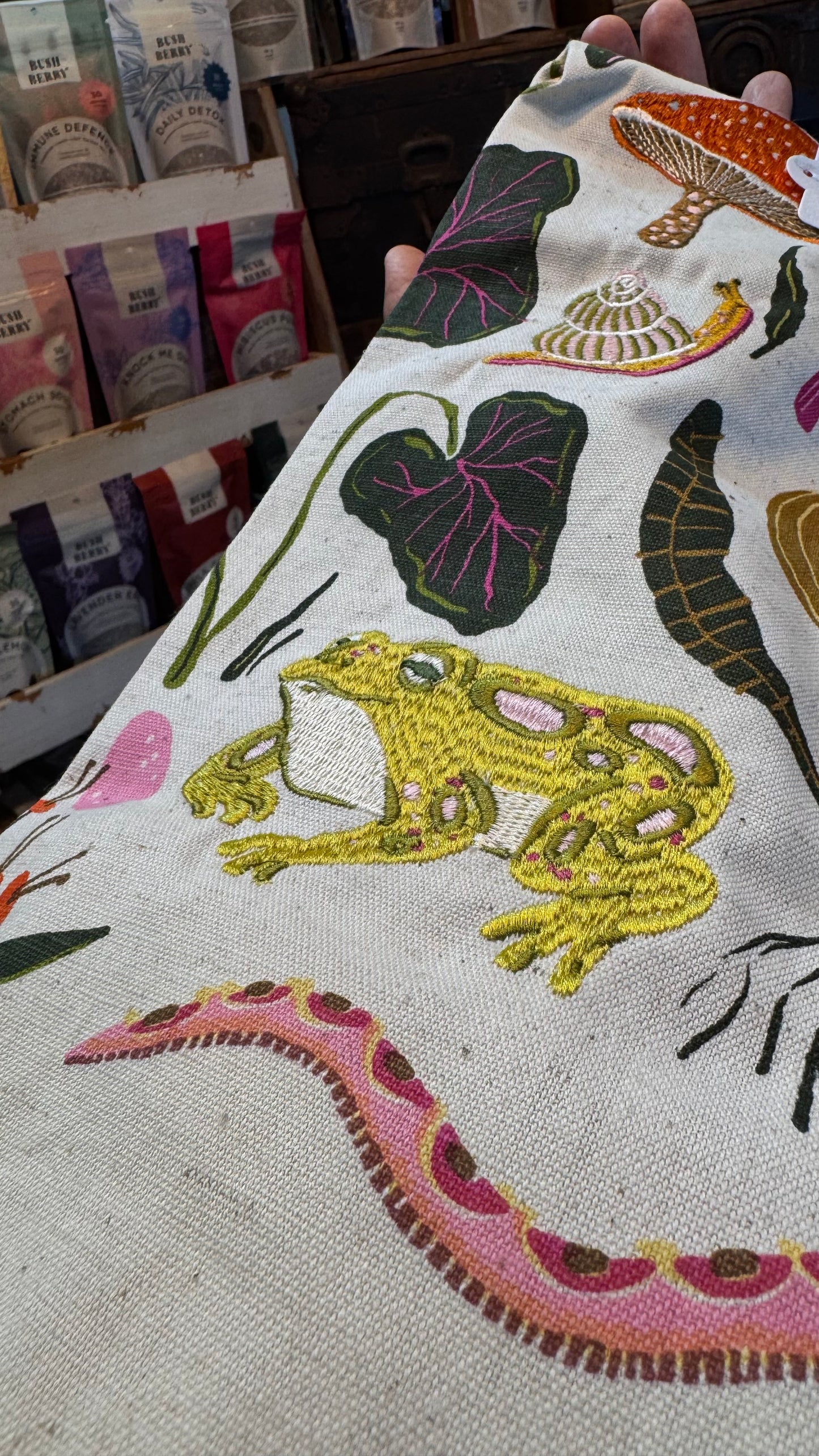 Embroidered Tea Towels