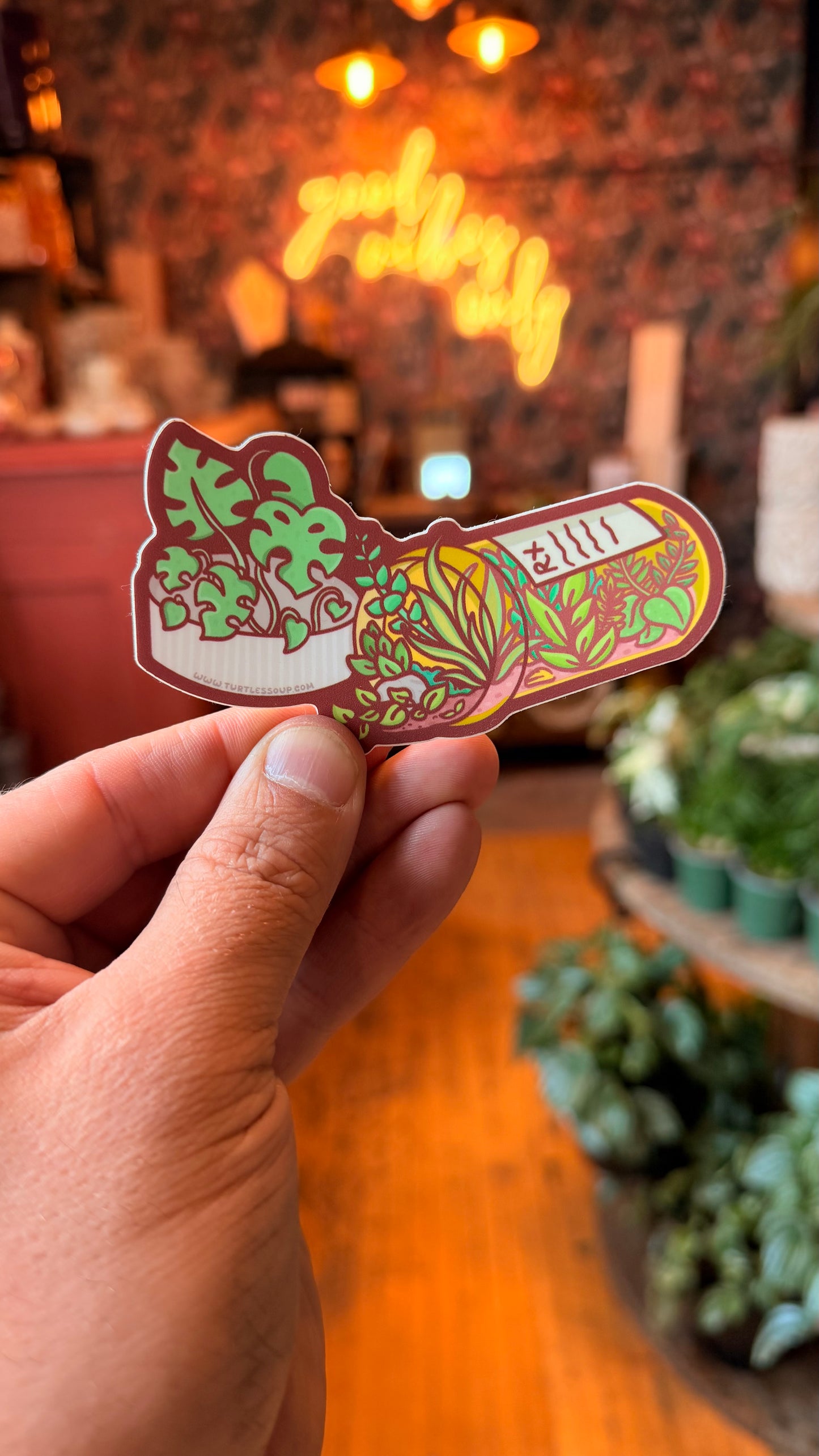 Plant Medicine Sticker