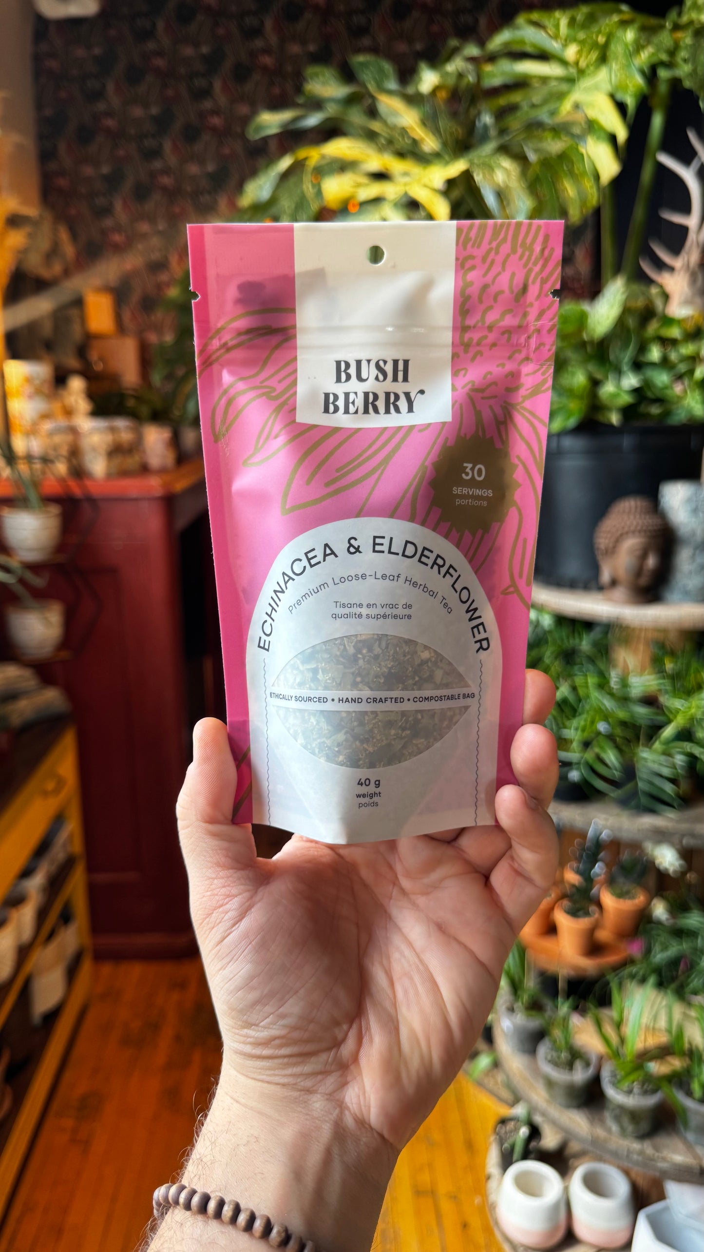 Bush Berry Tea - Echinacea & Elderflower