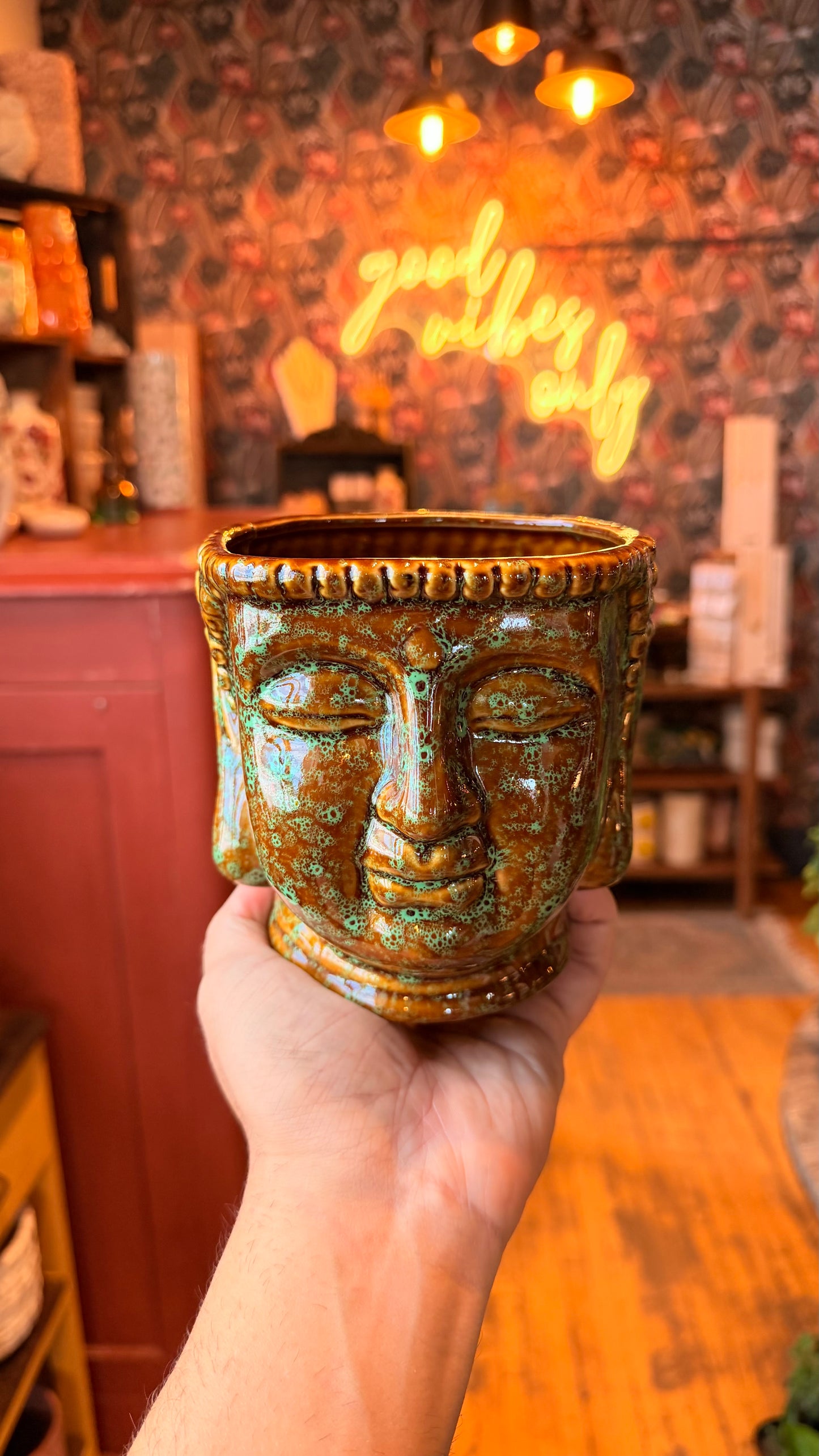 4” Jade Buddha Planter
