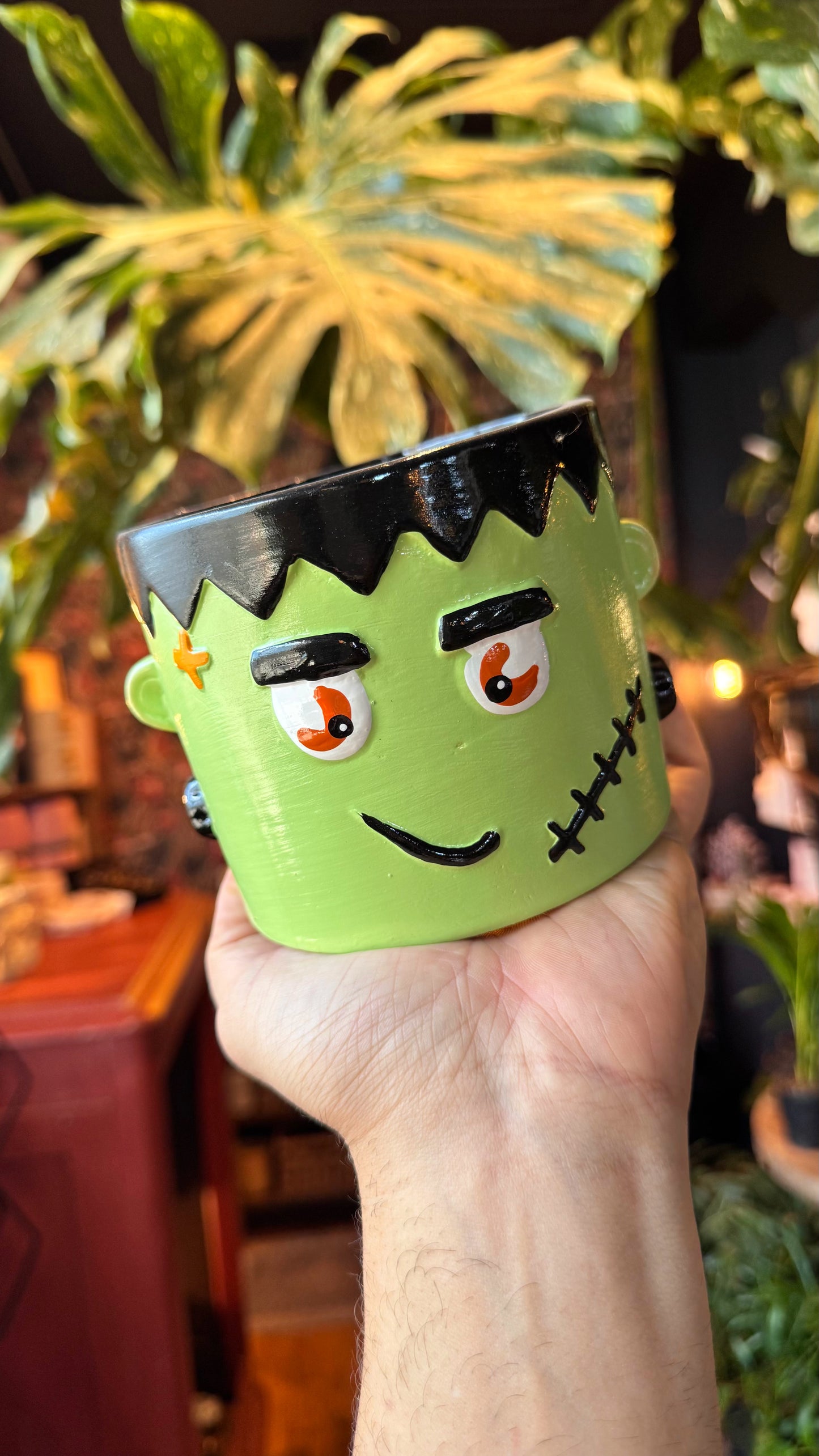 4.5” Freddie Frankenstein Planter