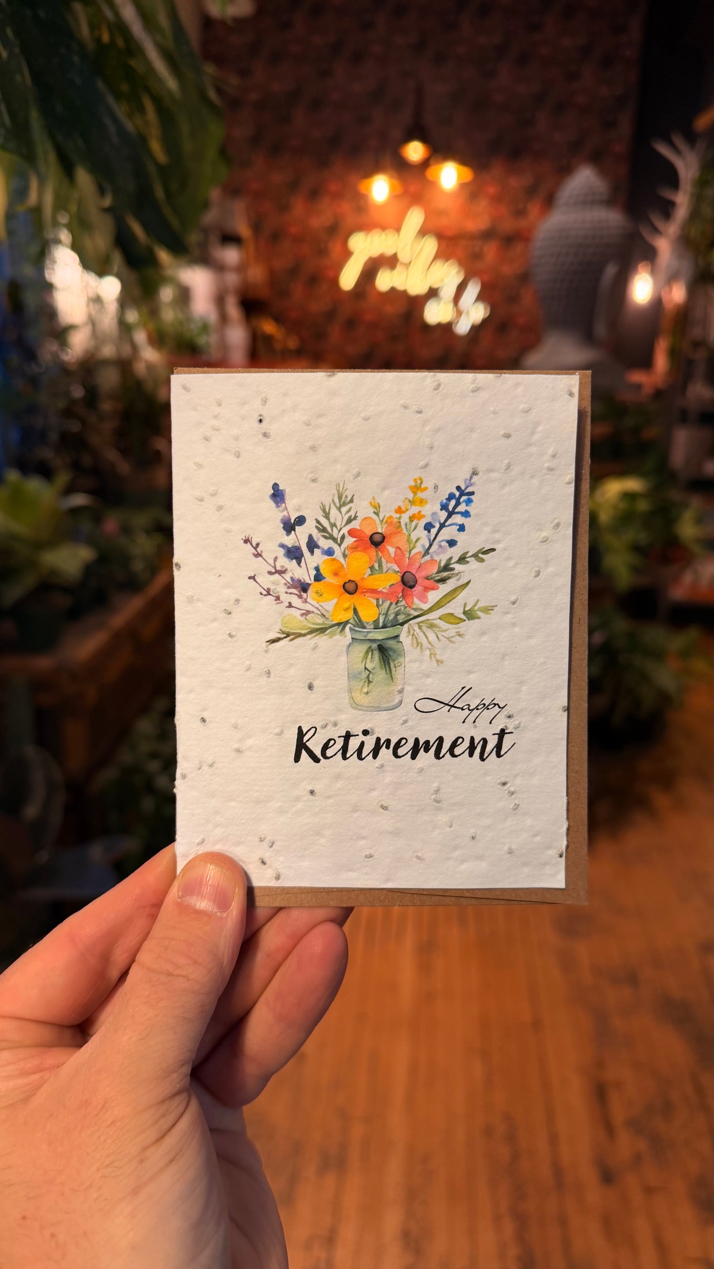Plantable Cards - Happy Retirement