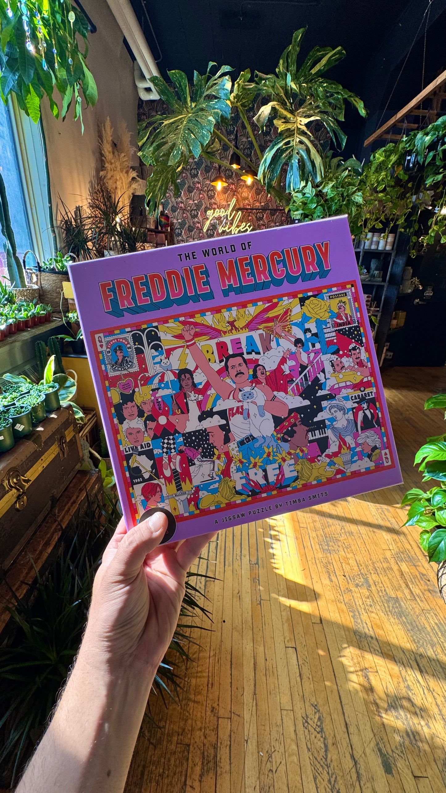 Freddie Mecury Break Free - 1000 Piece Puzzle