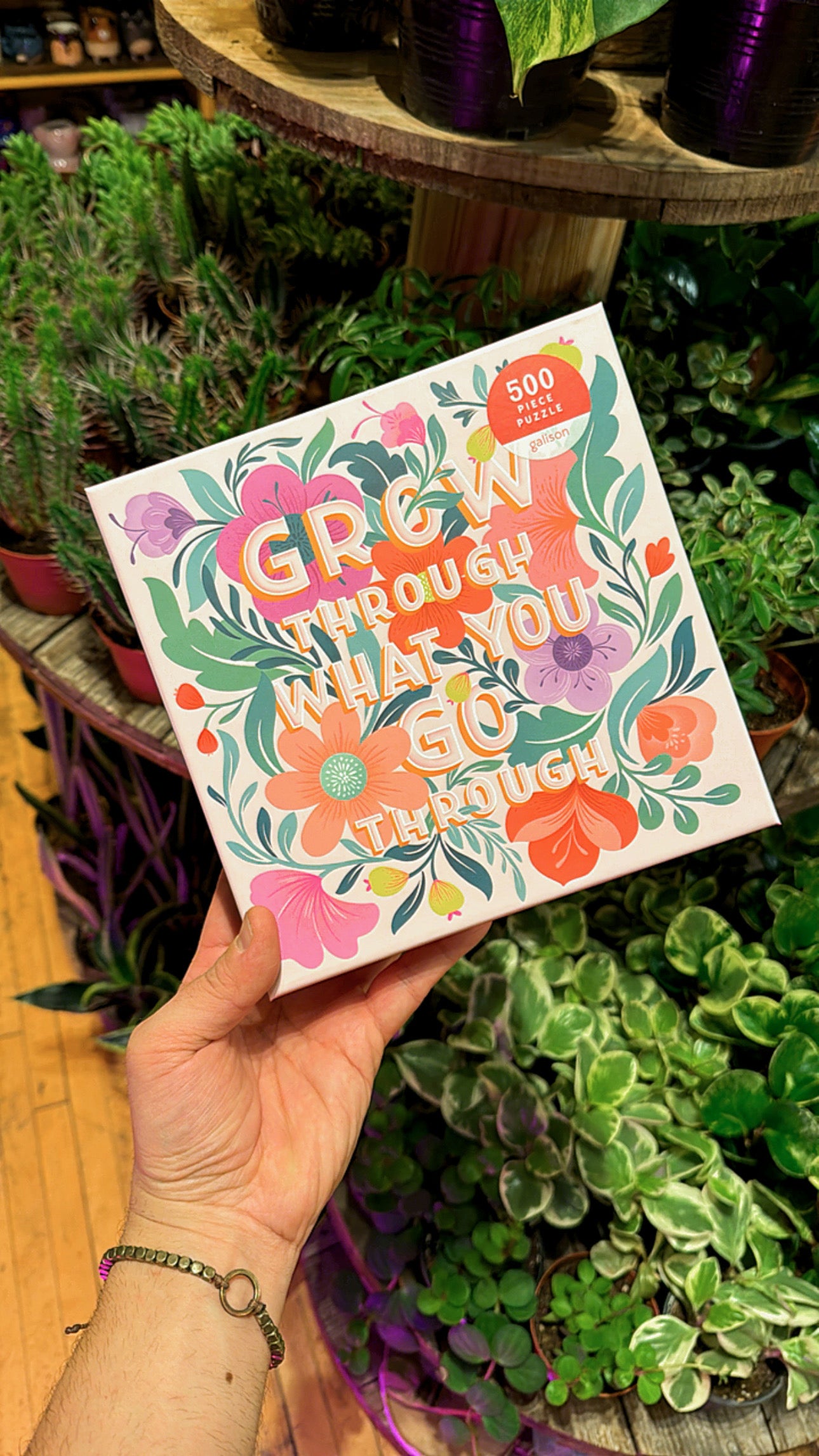 Grow Through What You Go Through - 500 Piece Puzzle