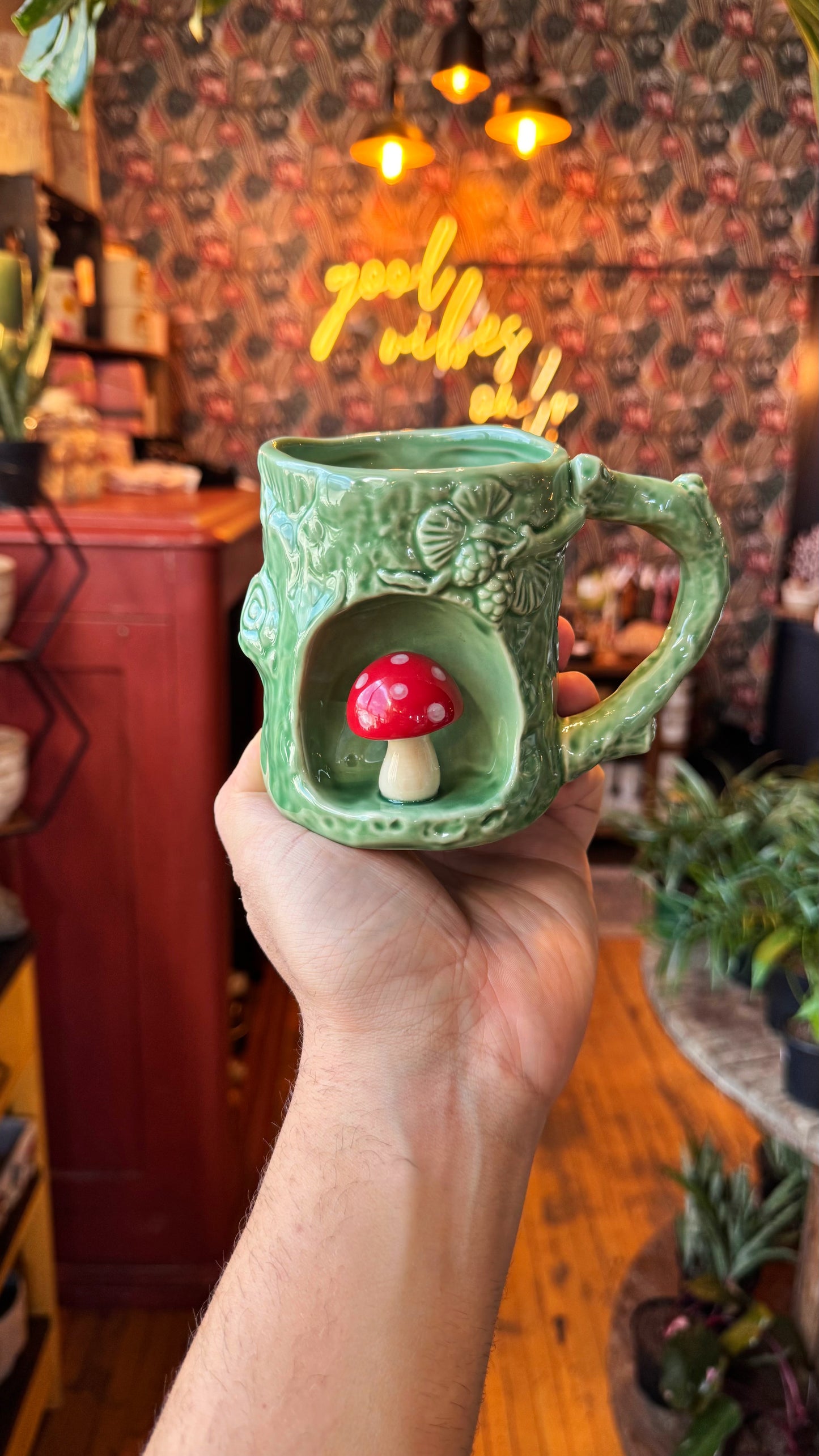 Mushroom Home Tea Cup
