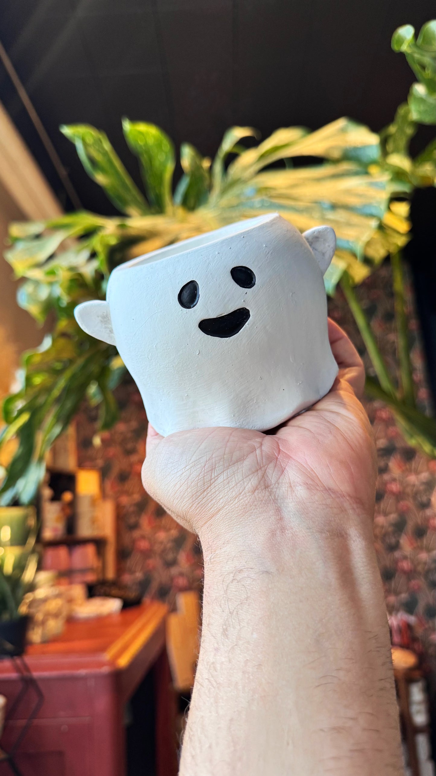 3.5” Ghastly Ghost Planter