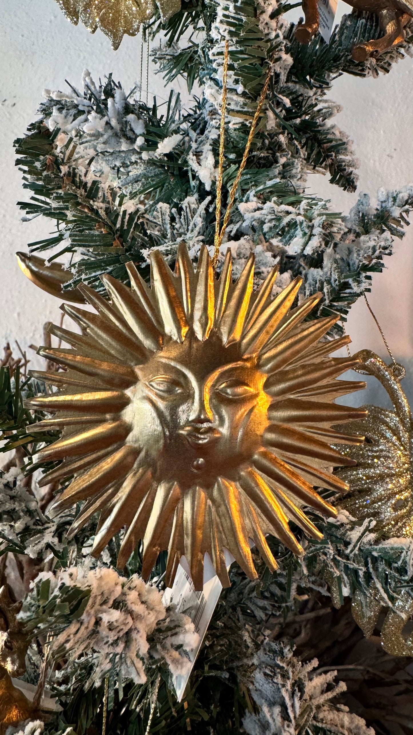 Golden Sun - Christmas Ornament