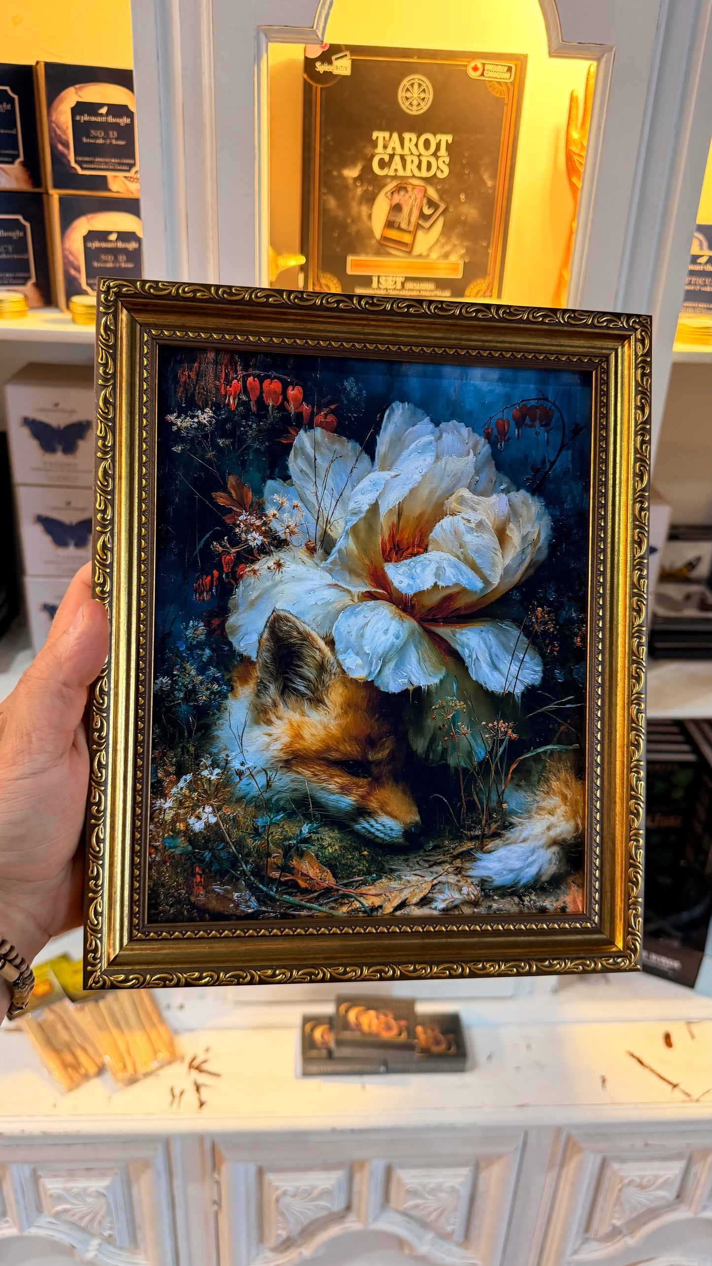 “Sleeping Fox” Portrait Print