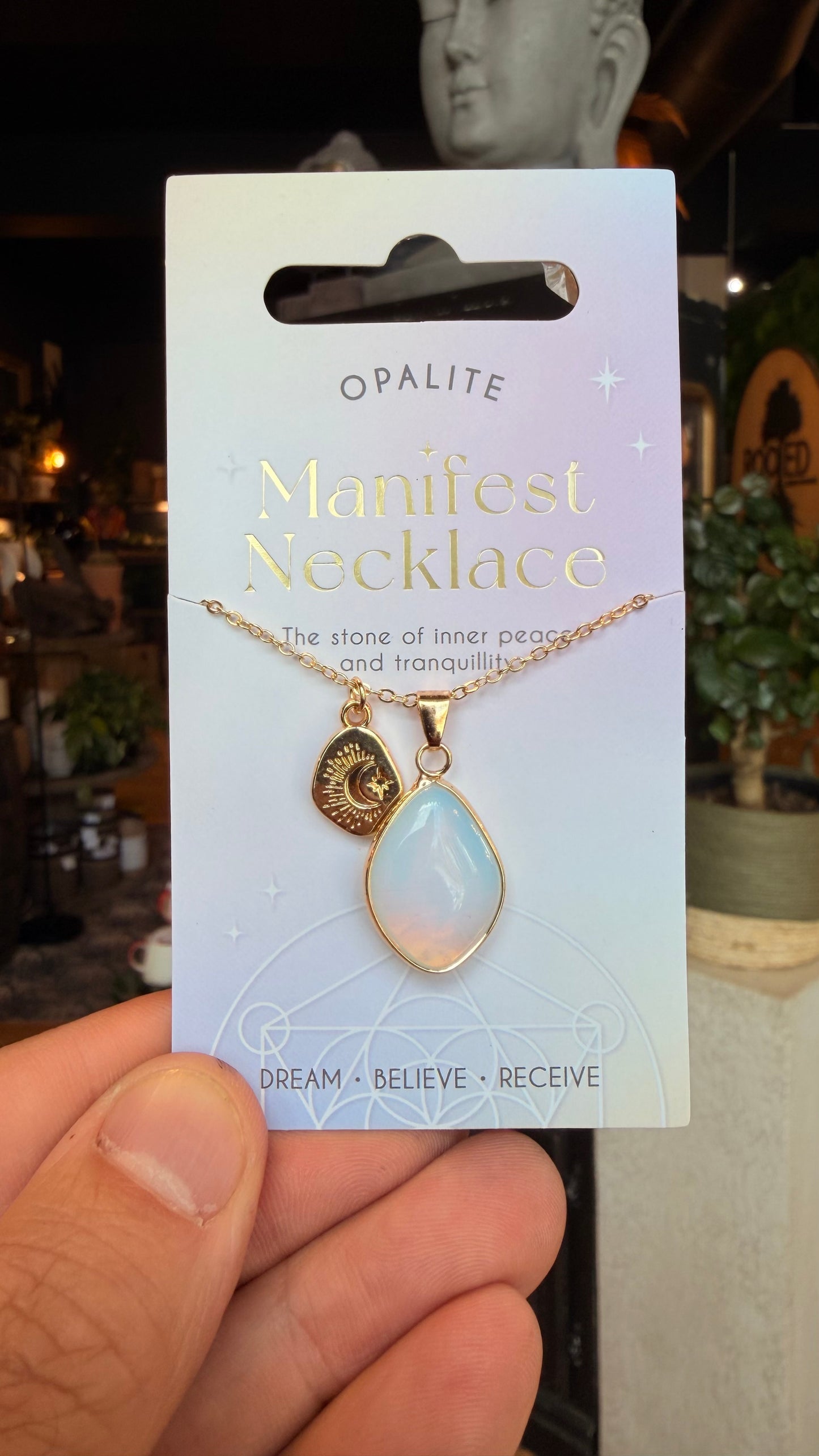 Opalite Manifest Necklace