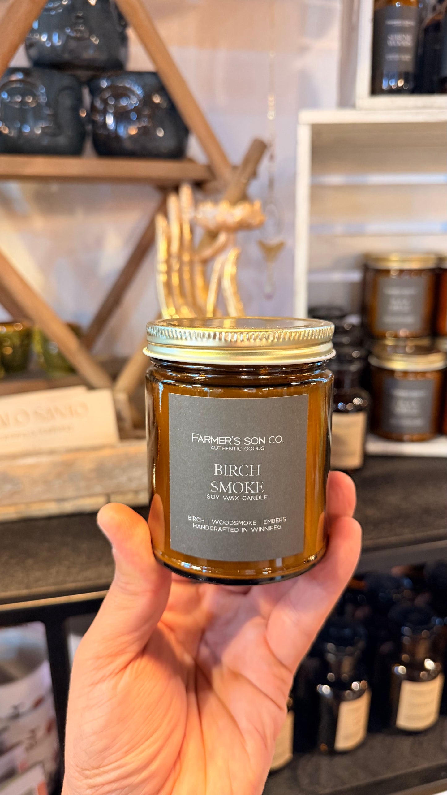 Farmer’s Son Co. - Birch Smoke Candle