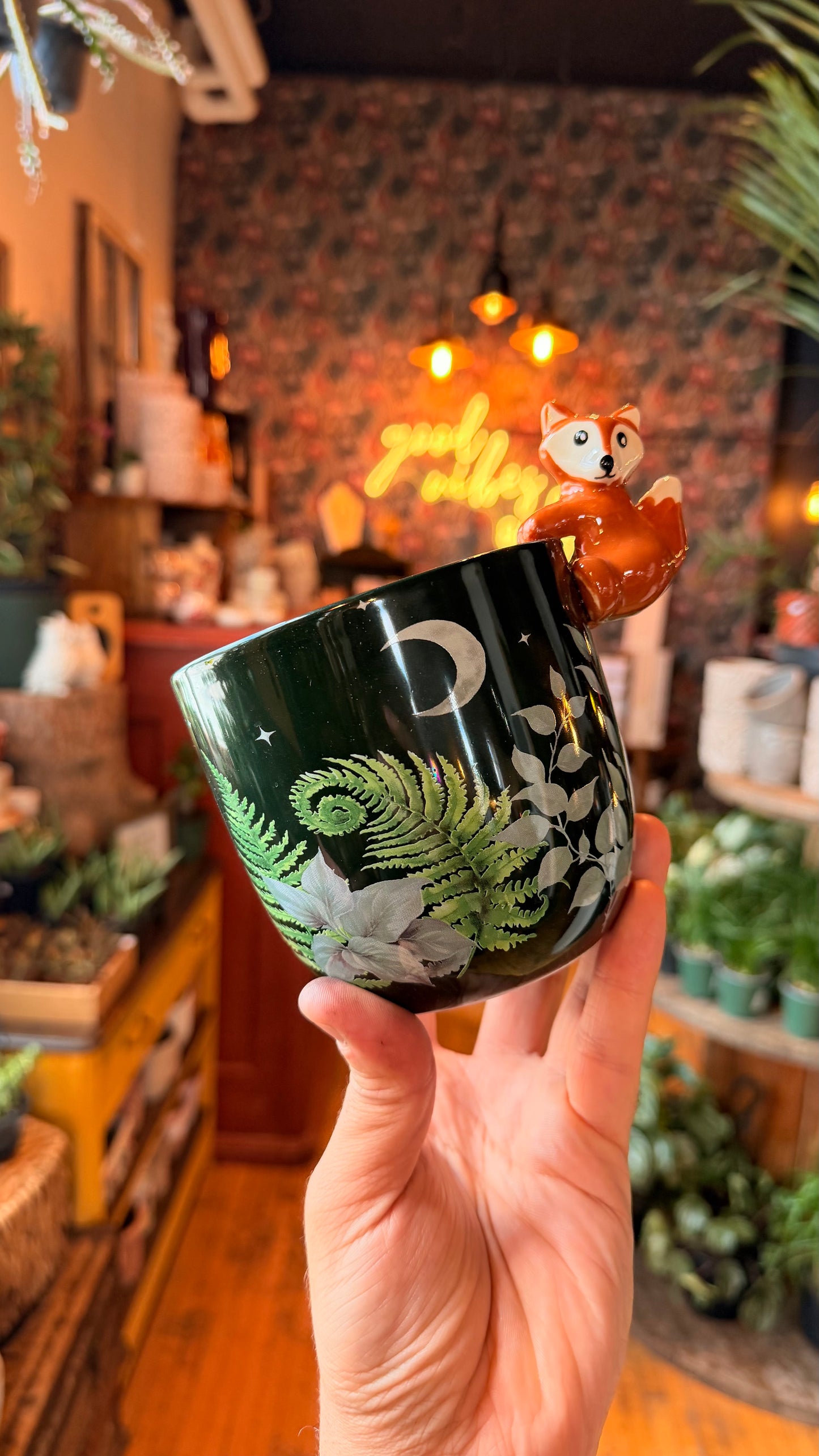 4.5” Fox Forest with Planter Charm
