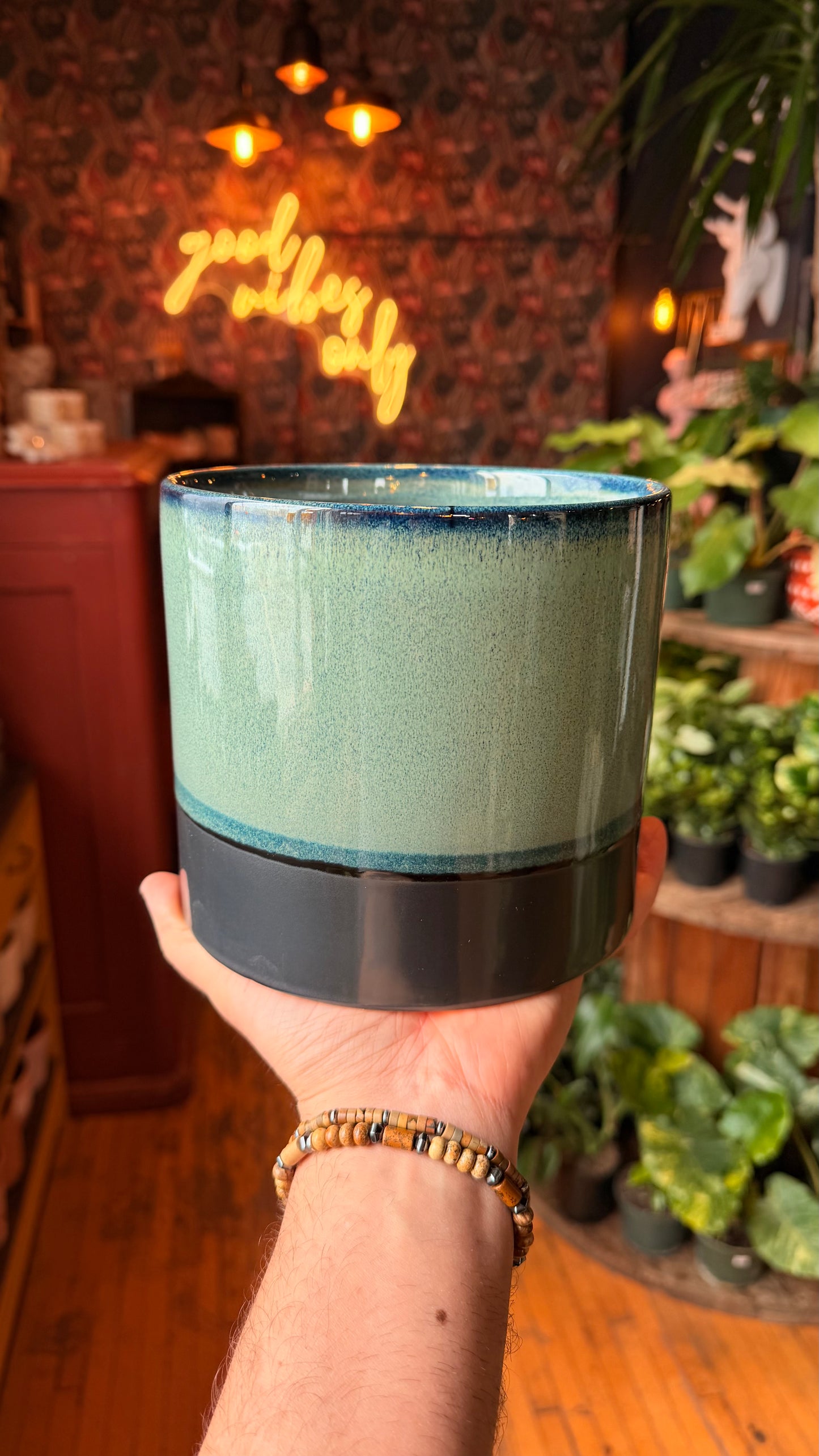 6.5” Azure Haven Planter