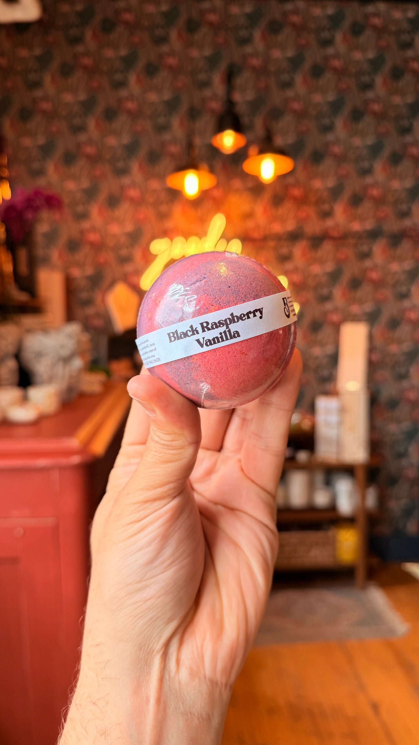 Boom Bath Bomb - Black Raspberry Vanilla