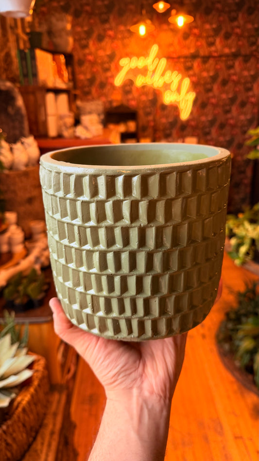 6.5” Ingo Sage Planter