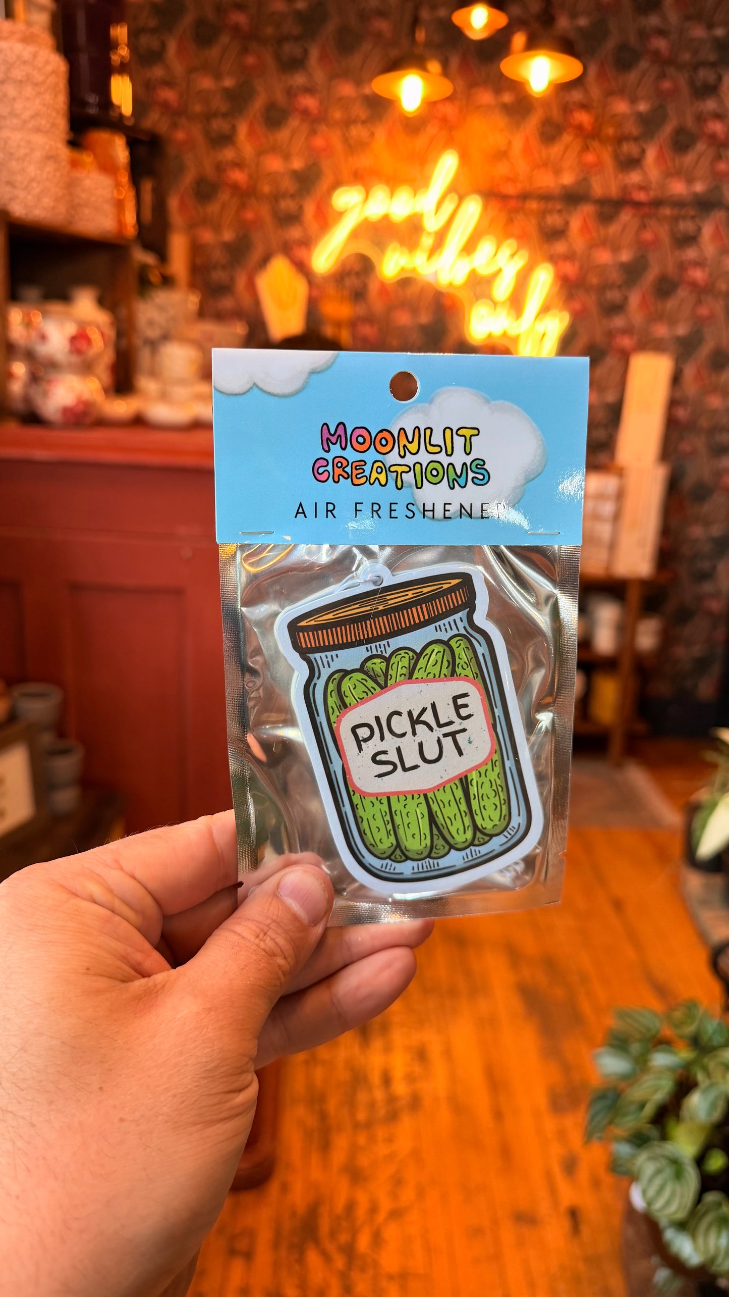 “Pickle Slut” Air Freshener