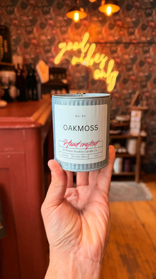 Driftless Silo Candles - Oakmoss