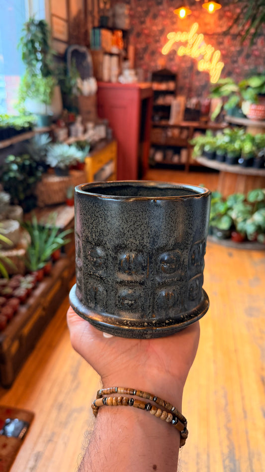 4.5” Industrial Slate Planter