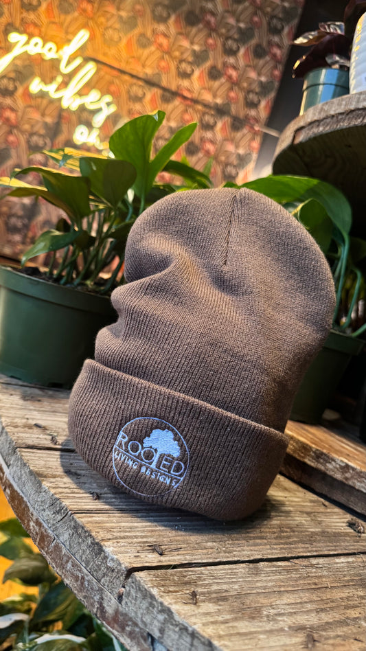 Rooted Toque - Bark Brown