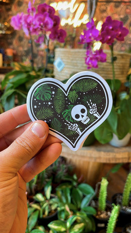 Plant Heart Sticker