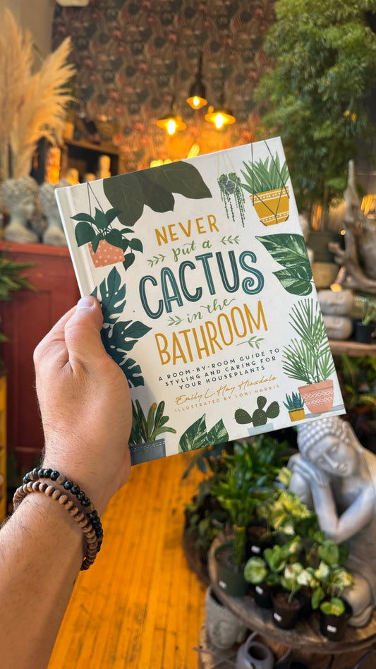 Never Put a Cactus In The Bathroom Book