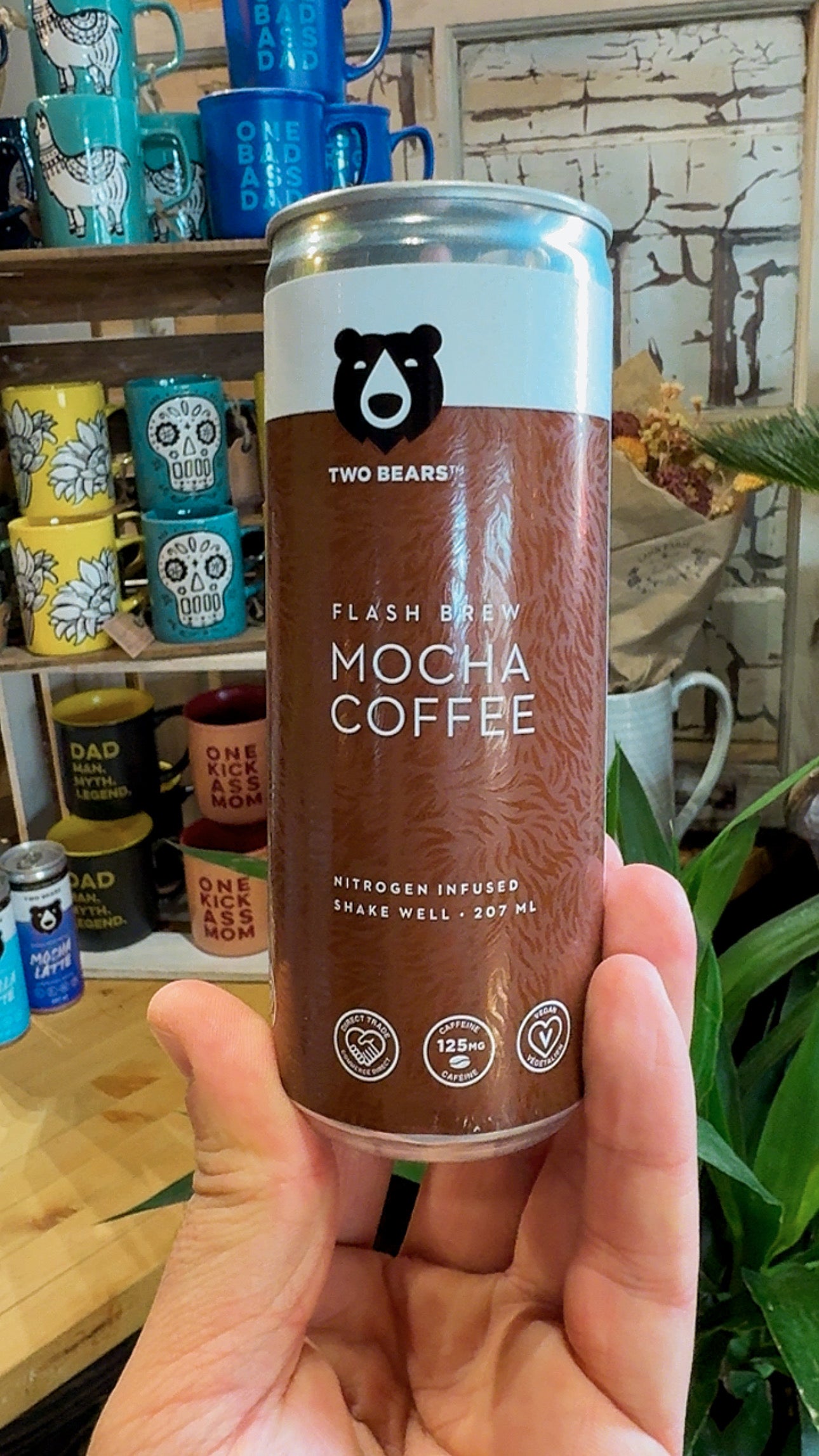 Two Bears Coffee - Flash Brewed Mocha Coffee