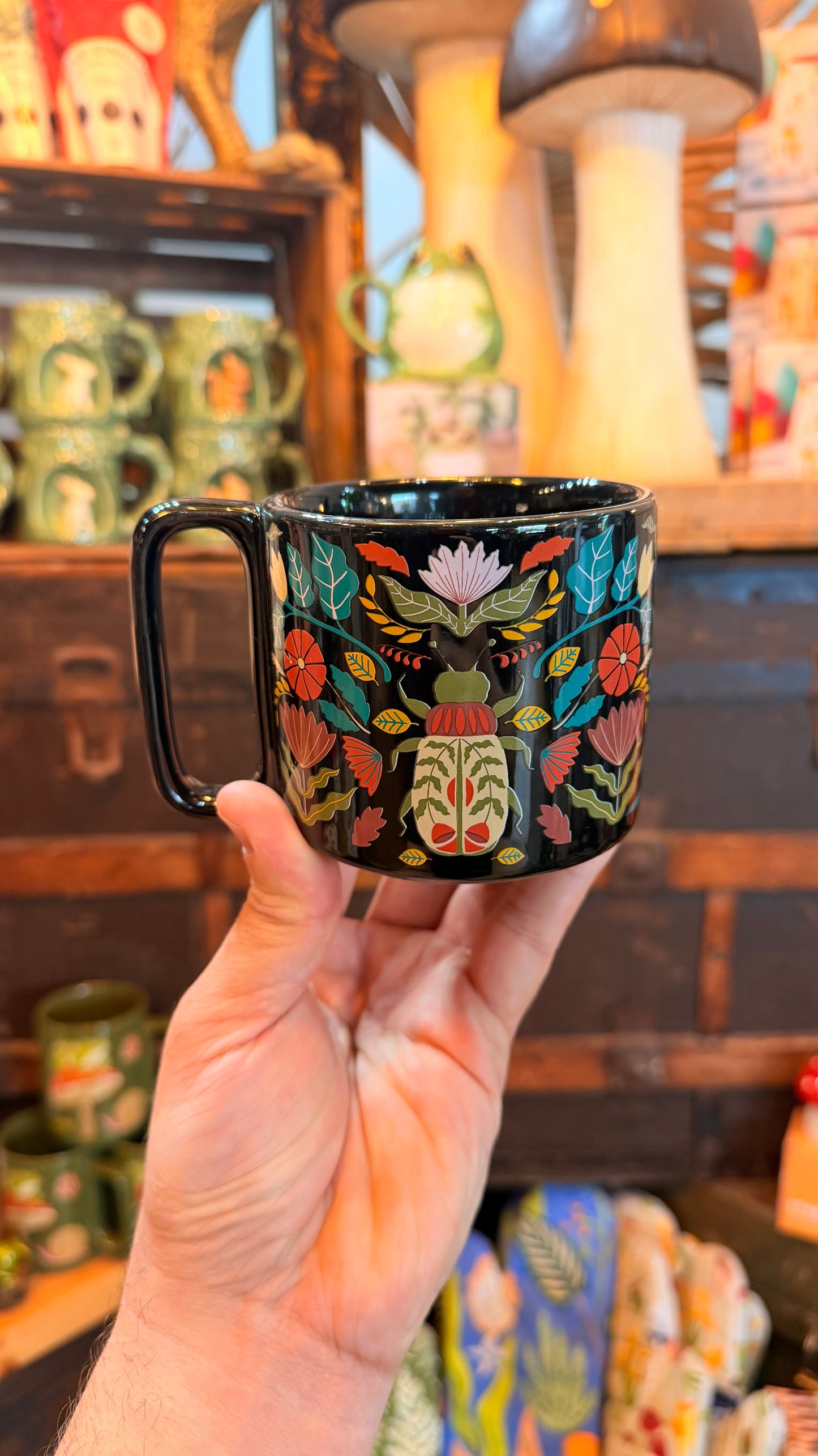 Buzzin’ Boho Beetles Mug