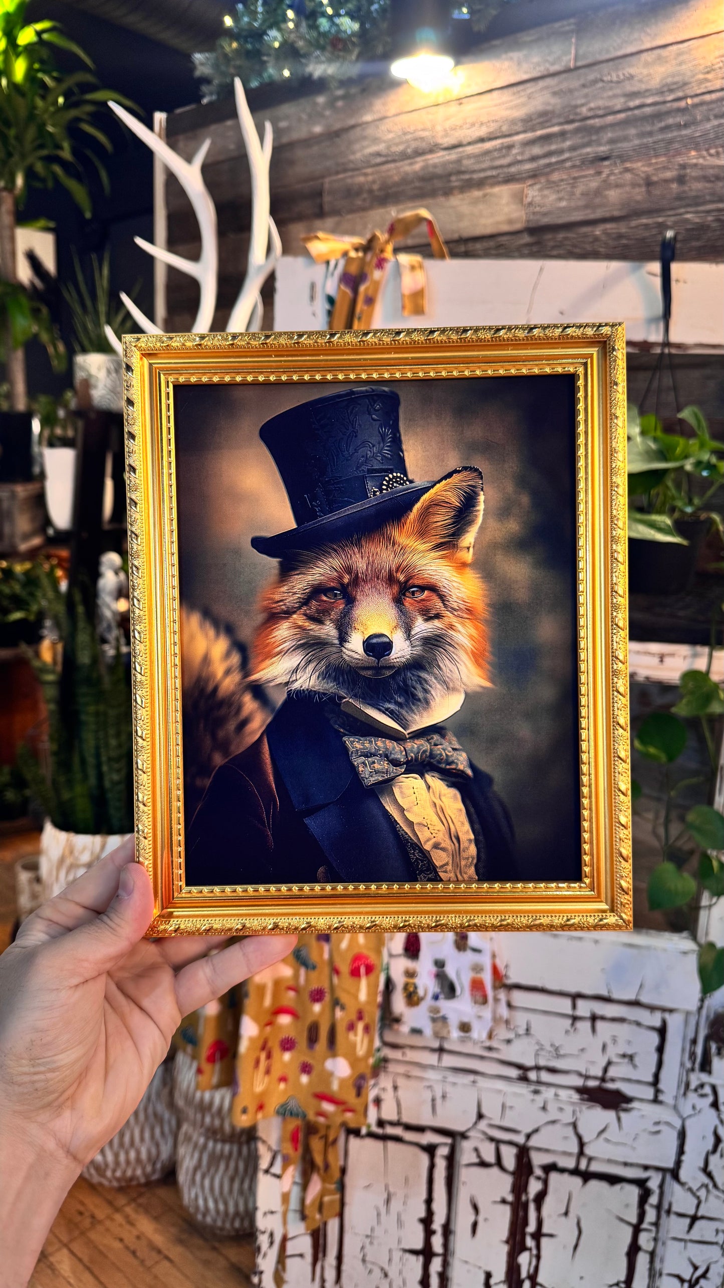 ‘Felix the Fox’ Portrait Print