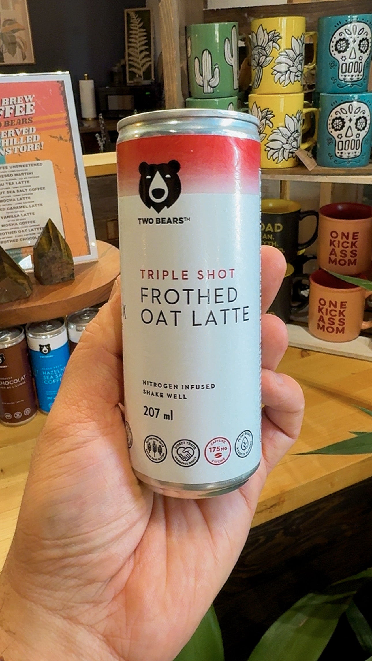 Two Bears Coffee - Frothed Oat Latte