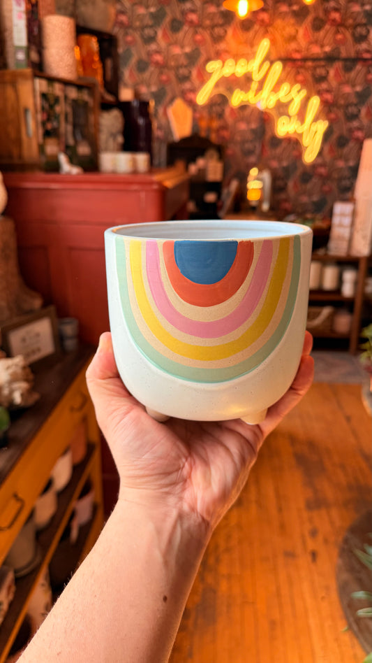 5” Afternoon Rainbow Planter