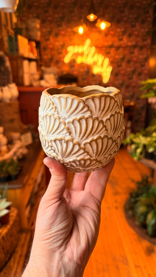3.5” Amarina Gold Planter