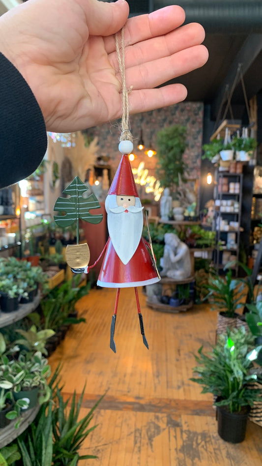 Santa Holiday Ornament