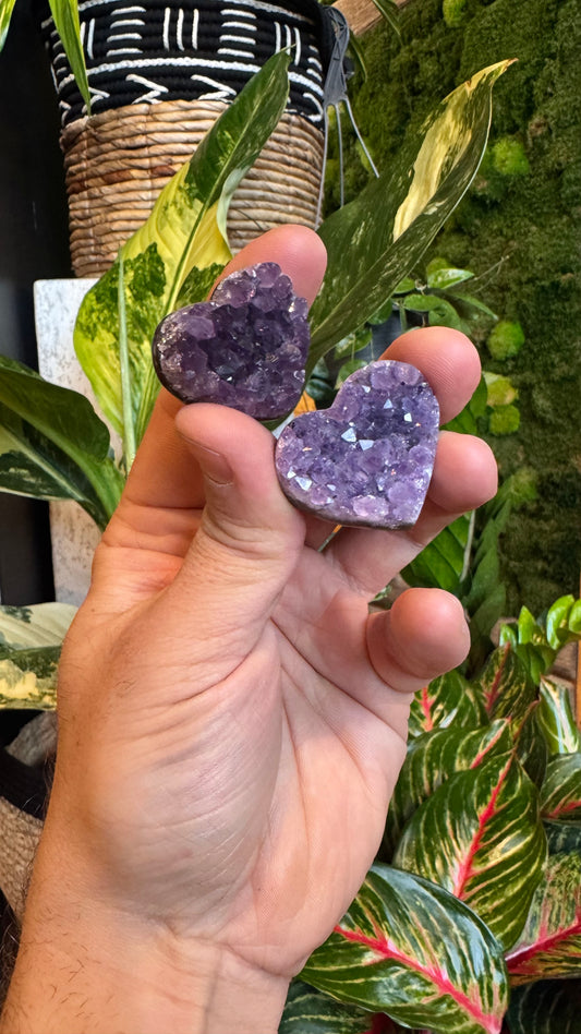 Amethyst Hearts