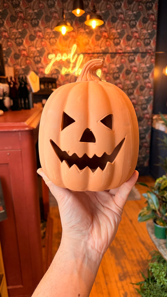 Ceramic Jack-o-Lantern