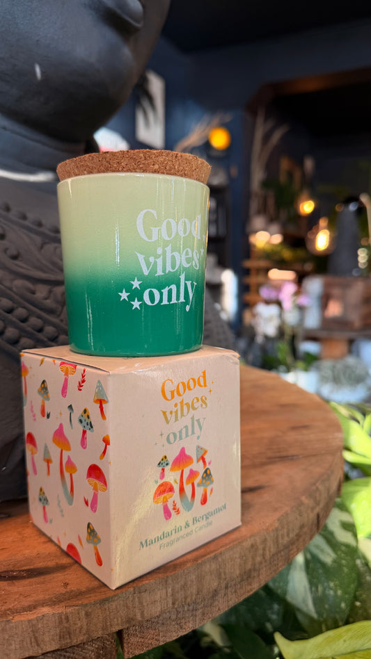 Good Vibes Only Candle