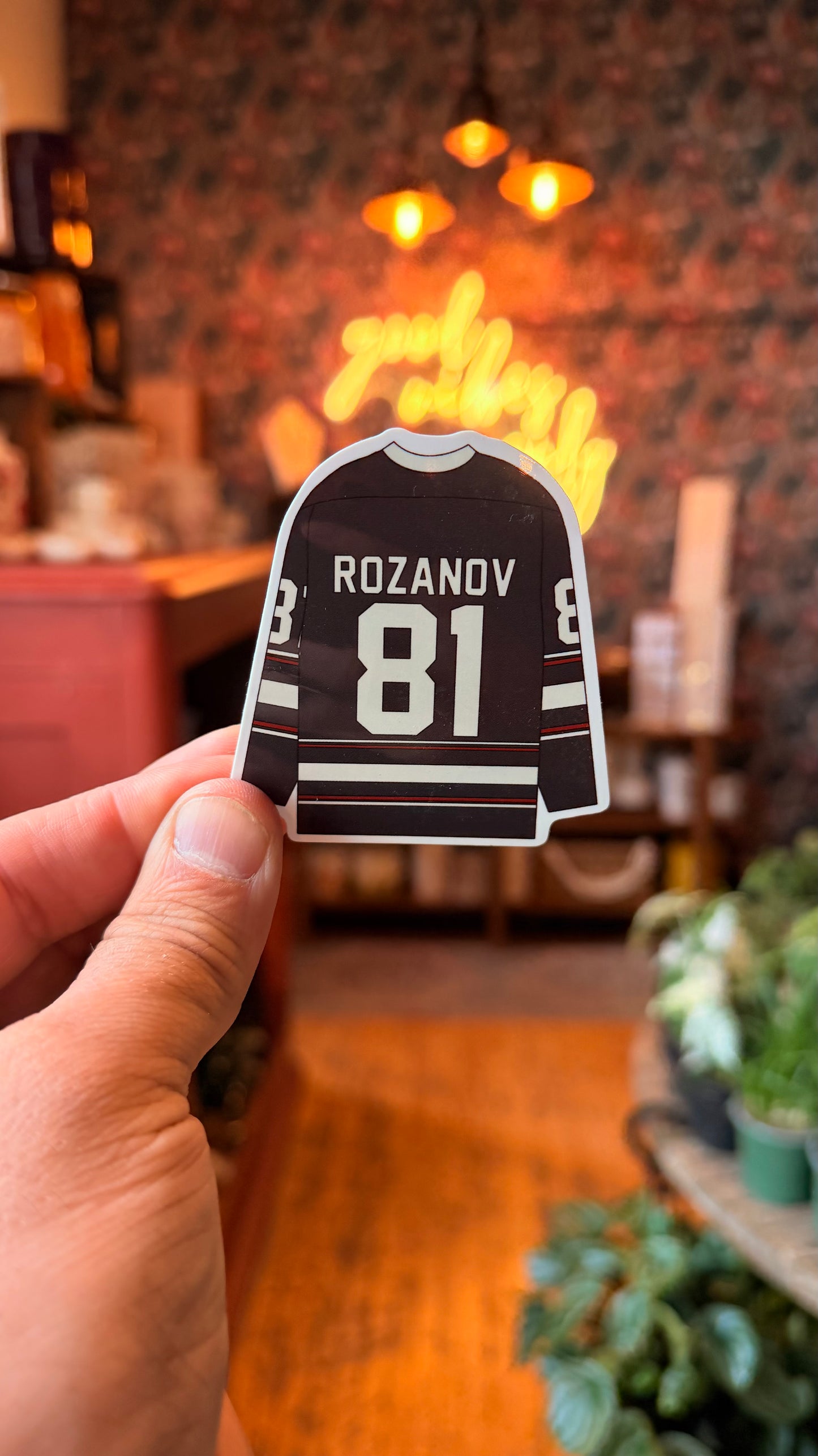 Rozanov Jersey Sticker
