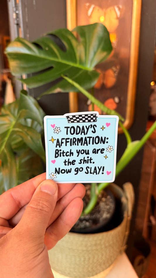 Today’s Affirmation Sticker