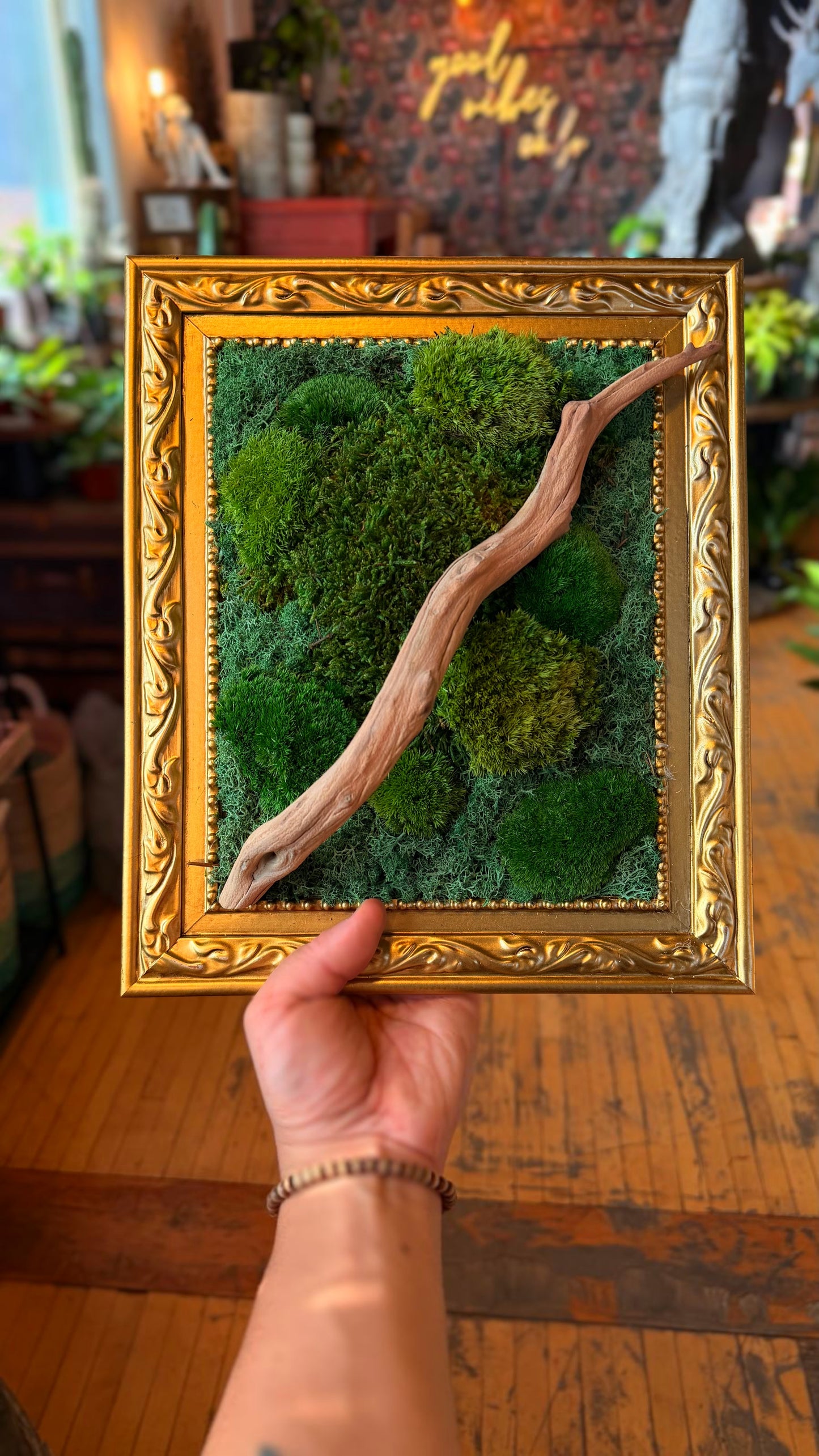 Large ‘Petrillo’ Moss Art